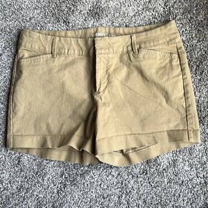 Old navy tan shorts